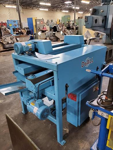Used DOALL DEBURRING MACHINE