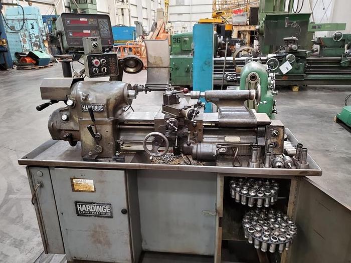Used HARDINGE PRECISION TOOL ROOM LATHE