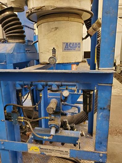Used ABRASIVE SHOT BLAST SYSTEM