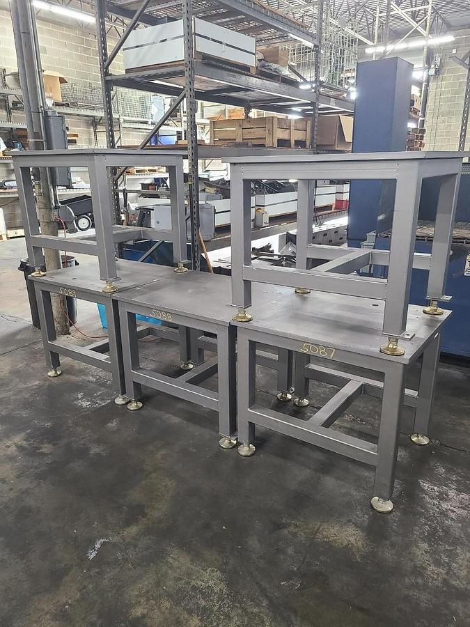 Used STEEL WORK TABLES