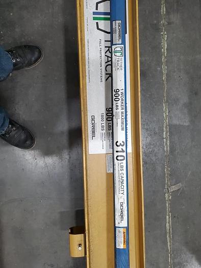 Used GORBEL TETHER TRACK FALL PROTECTION SYSTEM