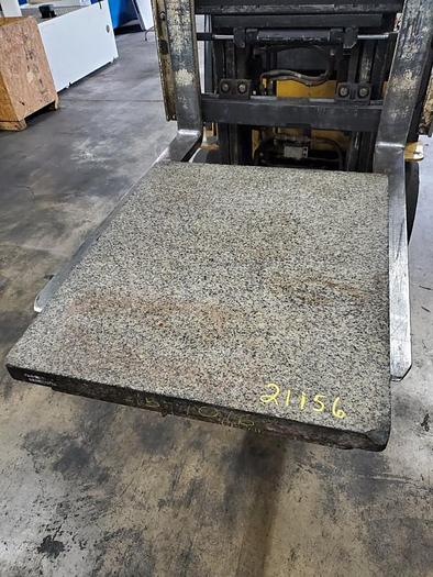 Used GRAY GRANITE SURFACE PLATE