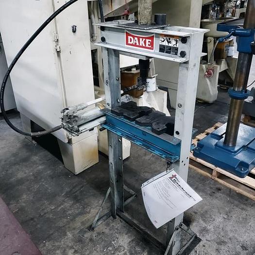 Used DAKE H-FRAME PRESS