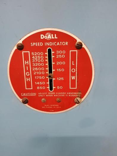Used DOALL VERTICAL BAND SAW