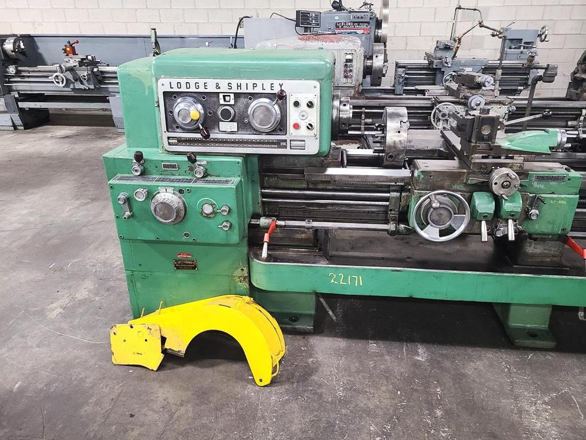 Used LODGE & SHIPLEY POWER-TURN ENGINE LATHE