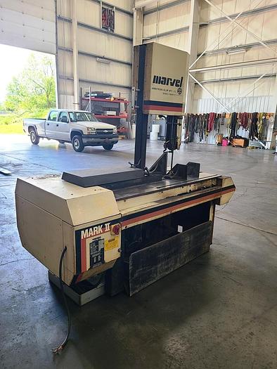 Used MARVEL SERIES 8 MARK II TILT FRAME BANDSAW