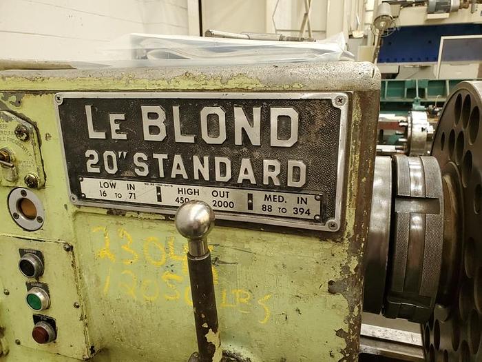 Used LEBLOND ENGINE LATHE
