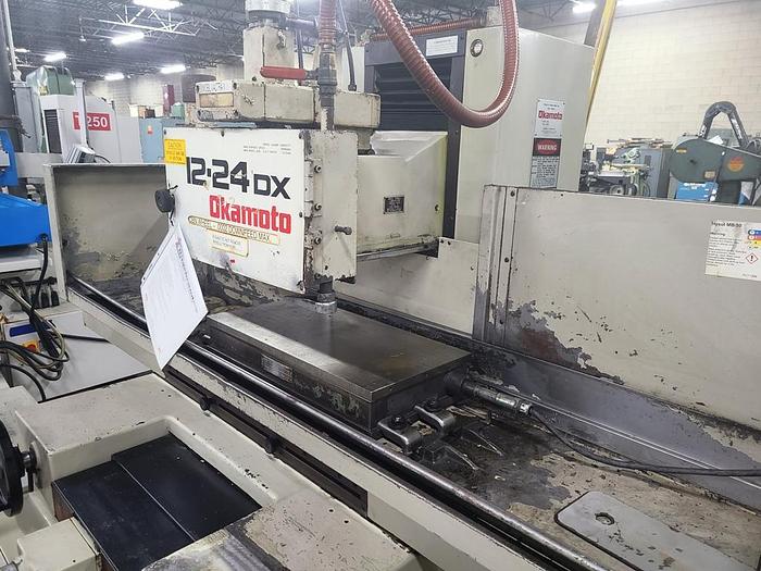 Used OKAMOTO 12" X 24" SURFACE GRINDER