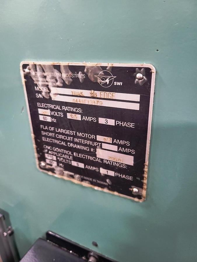 Used TRAK 2-AXIS CNC KNEE MILL