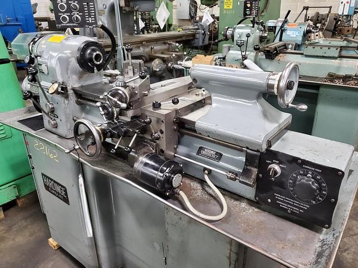 Used HARDINGE PRECISION TOOL ROOM LATHE for Sale at Hildebrand Mach...
