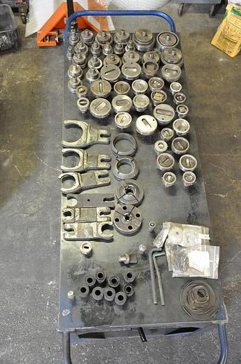 Used WHITNEY ESTERLINE 650 FABRICATOR HYDRAULIC PUNCH