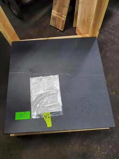 Used BLACK GRANITE SURFACE PLATE