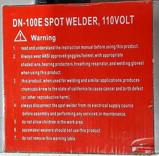 Used C.M.T. PORTABLE SPOT WELDER