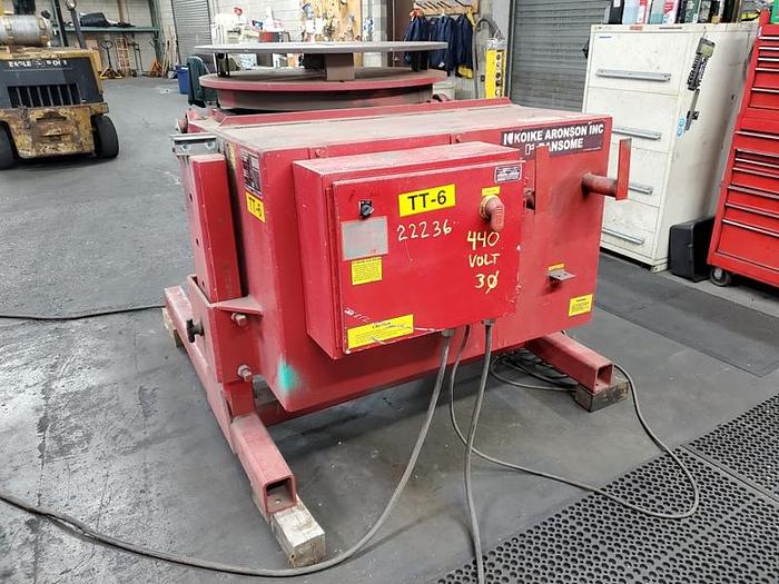 Used KIOKI ARONSON WELDING POSITIONER