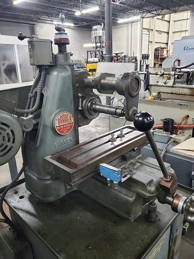 Used BARKER HORIZONTAL HAND MILL