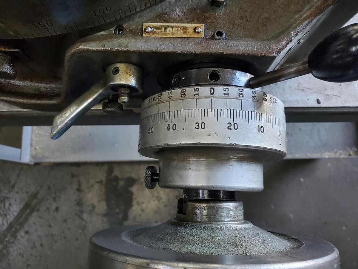 Used TROYKE MANUAL ROTARY TABLE