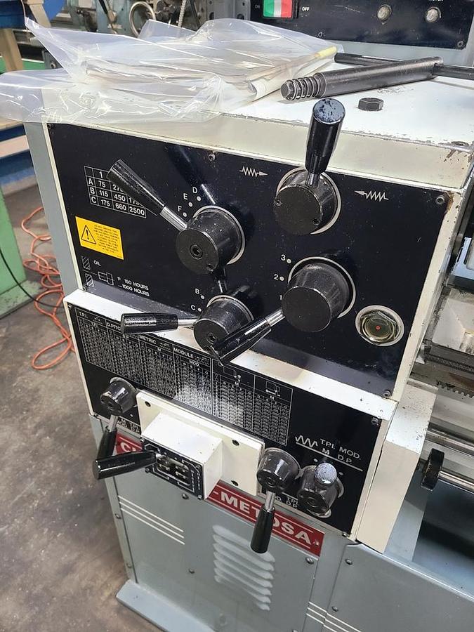 Used 14" X 40" CLAUSING METOSA ENGINE LATHE