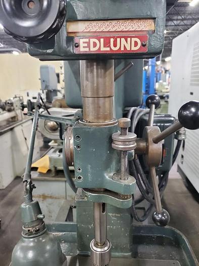 Used EDLUND SINGLE SPINDLE BENCH MODEL DRILL