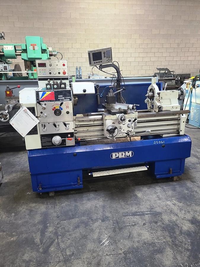 Used 17" X 40" PRM GAP BED ENGINE LATHE