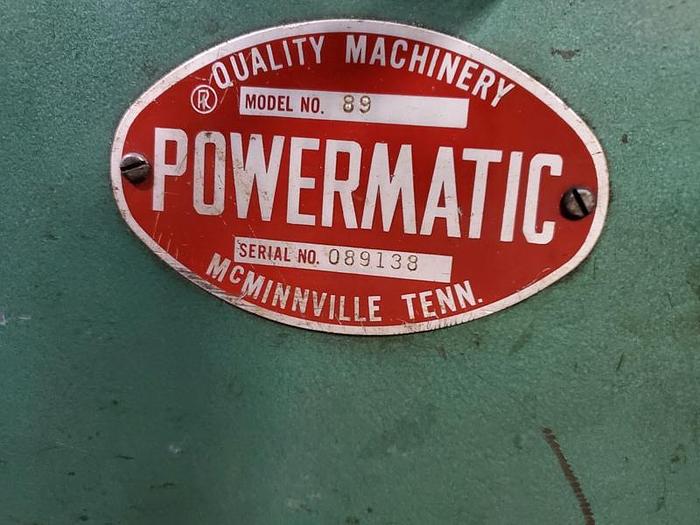 Used POWERMATIC VERTICAL BAND SAW