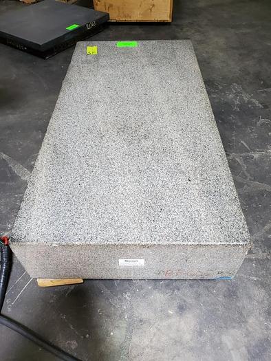 Used GRAY GRANITE SURFACE PLATE