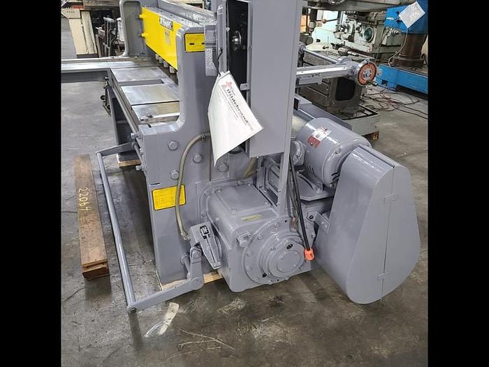 Used WYSONG & MILES POWER SQUARING SHEAR