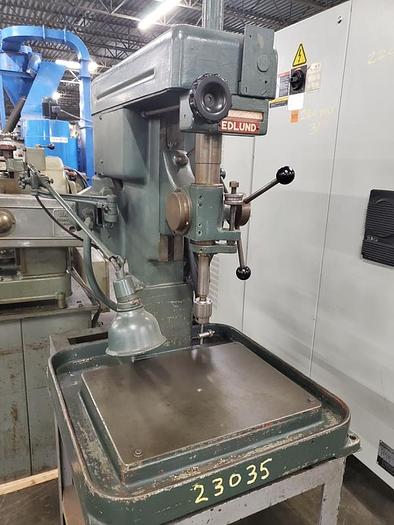 Used EDLUND SINGLE SPINDLE BENCH MODEL DRILL