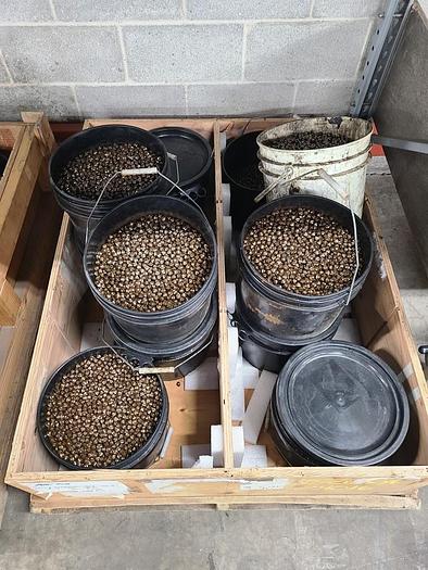 Used BALL/CONE STEEL VIBRATORY MEDIA