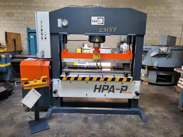 Used KAAST H FRAME HYDRAULIC PRESS BRAKE