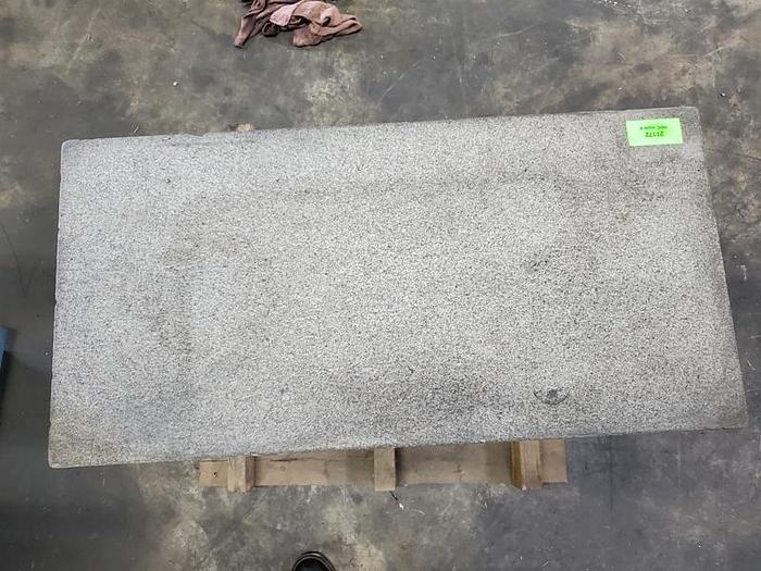 Used GRAY GRANITE SURFACE PLATE