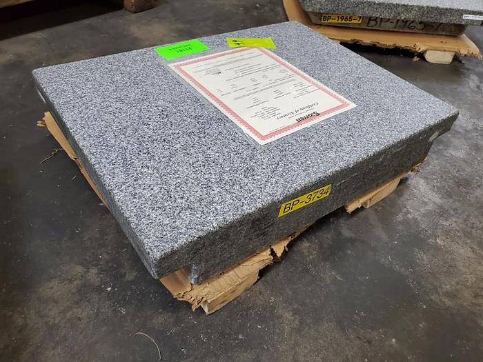 Used GRAY GRANITE SURFACE PLATE