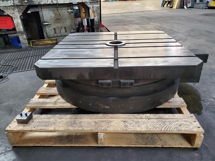 Used CINCINNATI GILBERT AIR LIFT ROTARY TABLE