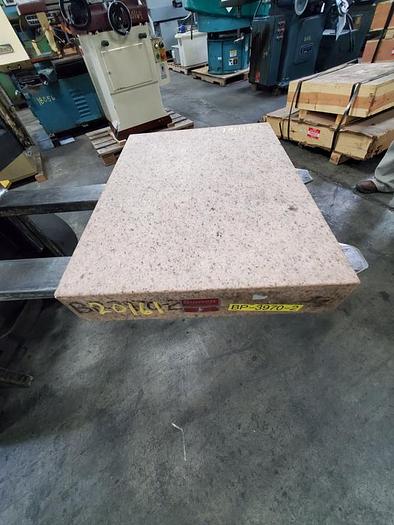 Used PINK GRANITE SURFACE PLATE