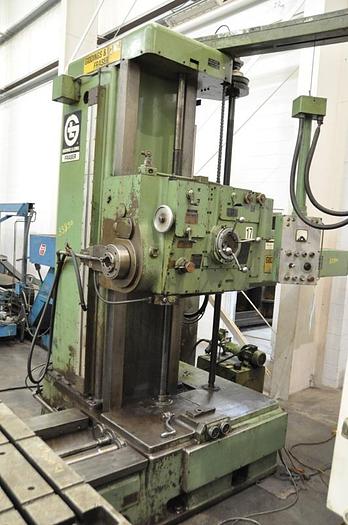 Used GIDDINGS & LEWIS TABLE TYPE HORIZONTAL BORING MILL