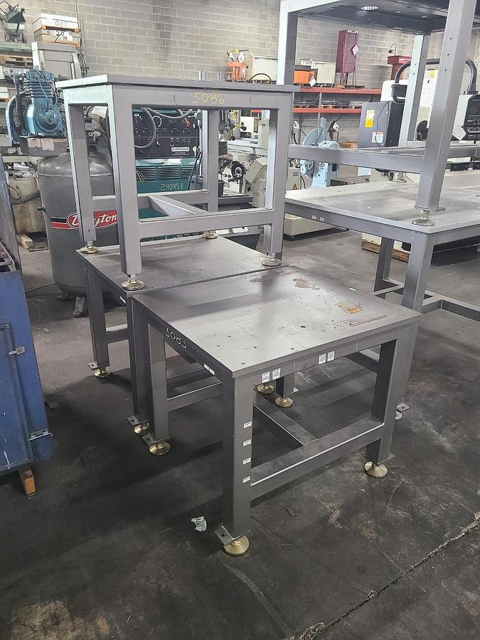 Used STEEL WORK TABLES