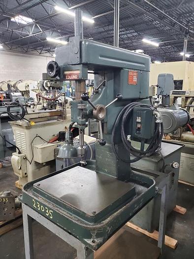 Used EDLUND SINGLE SPINDLE BENCH MODEL DRILL