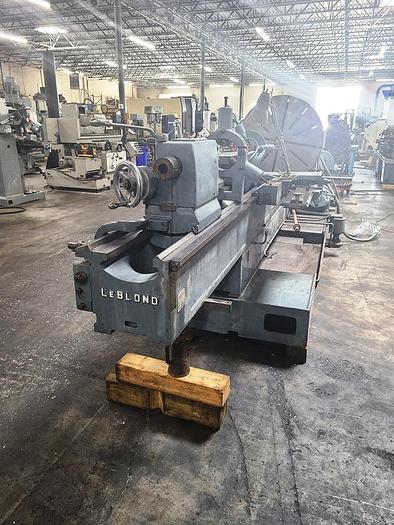 Used 24"/96" X 52"/116" LEBLOND SLIDING GAP BED LATHE