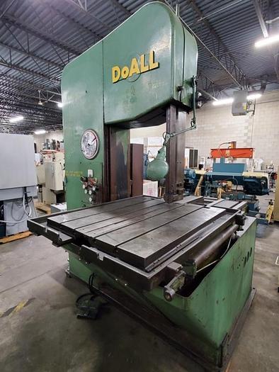 Used DOALL VERTICAL BAND SAW
