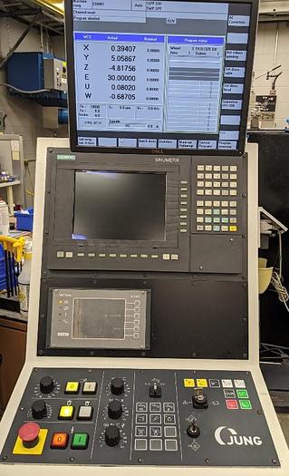 Used JUNG CNC SURFACE AND CONTOUR GRINDING MACHINE