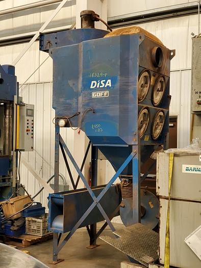 Used DISA GOFF ROTARY BLAST MACHINE