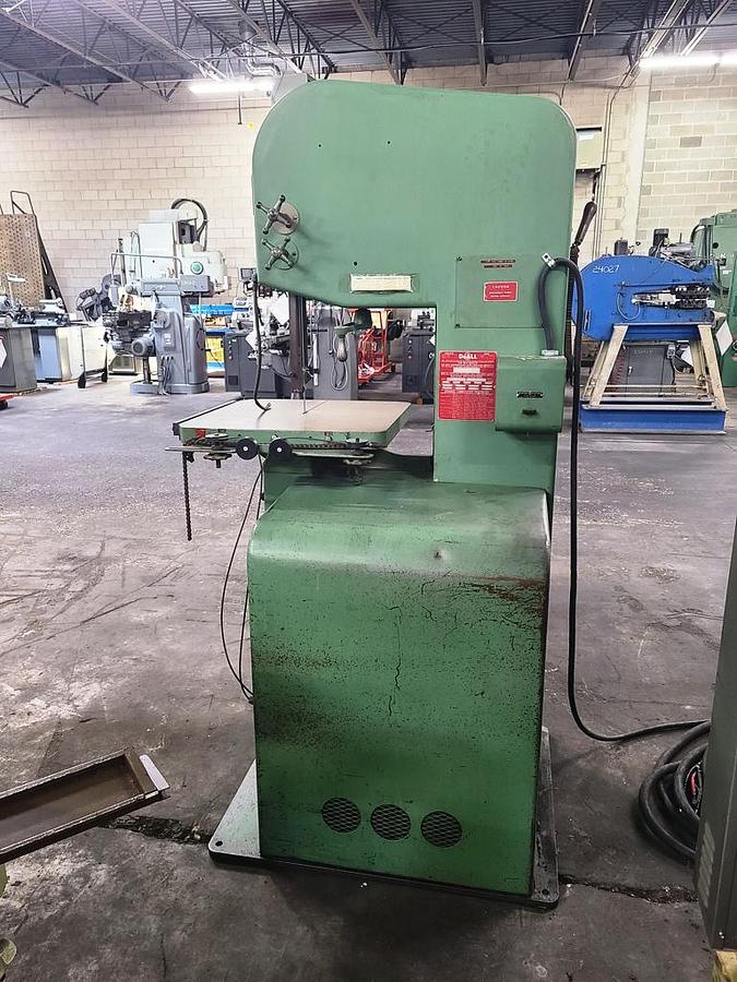 Used 16" DOALL VERTICAL BAND SAW