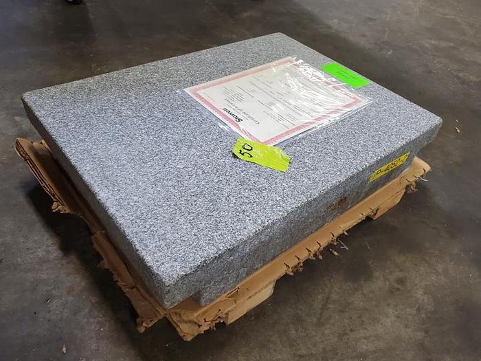 Used GRAY GRANITE SURFACE PLATE