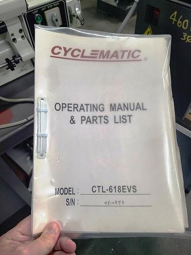 Used CYCLEMATIC TOOL ROOM LATHE