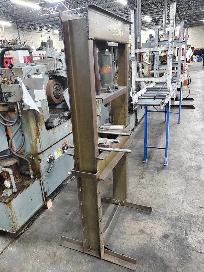 Used CAROLINA TOOL & EQUIPMENT H-FRAME HYDRAULIC PRESS
