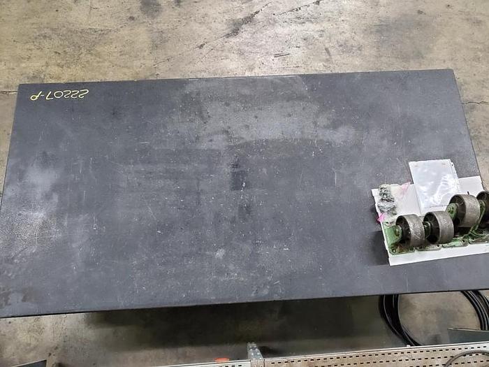 Used BLACK GRANITE SURFACE PLATE