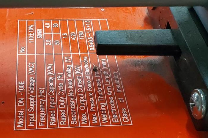 Used C.M.T. PORTABLE SPOT WELDER