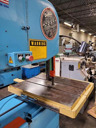 Used DOALL VERTICAL BAND SAW