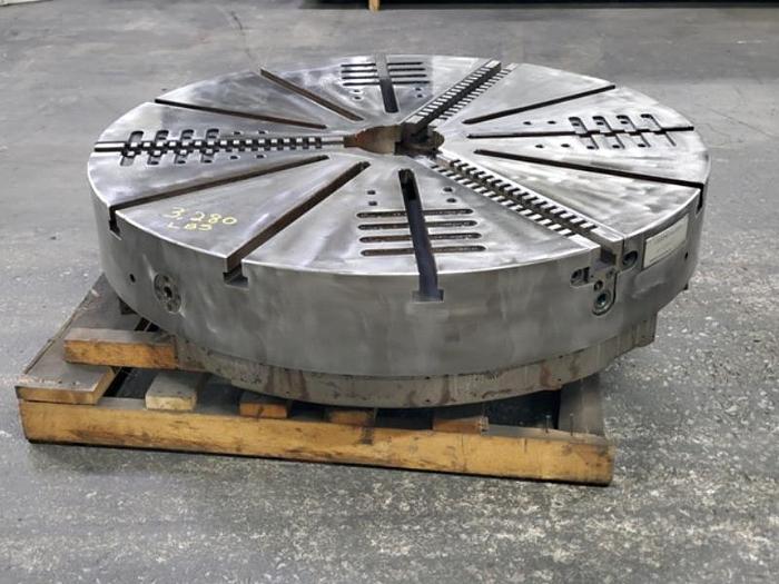 Used GIDDINGS & LEWIS 3-JAW MANUAL CHUCK