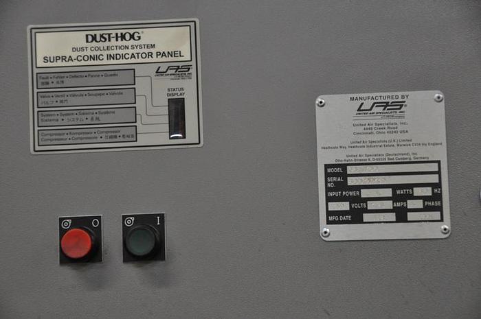 Used DUST HOG SUPRA CONIC DUST COLLECTOR 700-1800 cfm