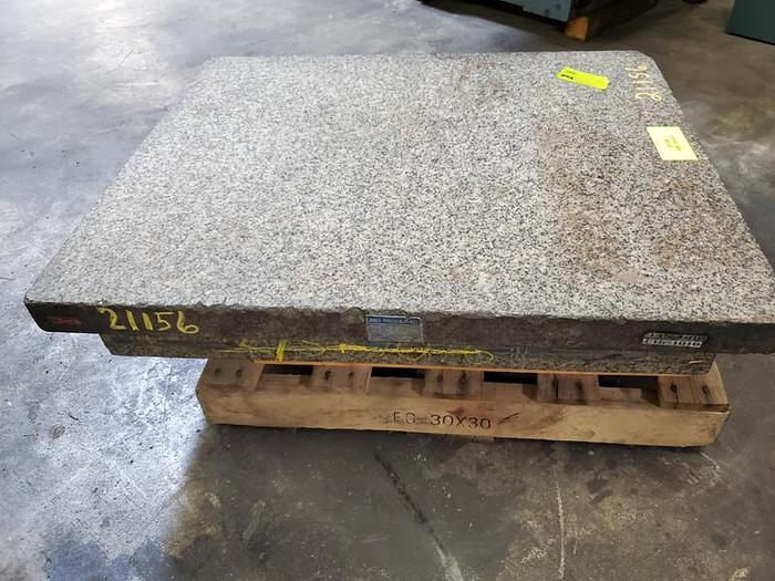 Used GRAY GRANITE SURFACE PLATE